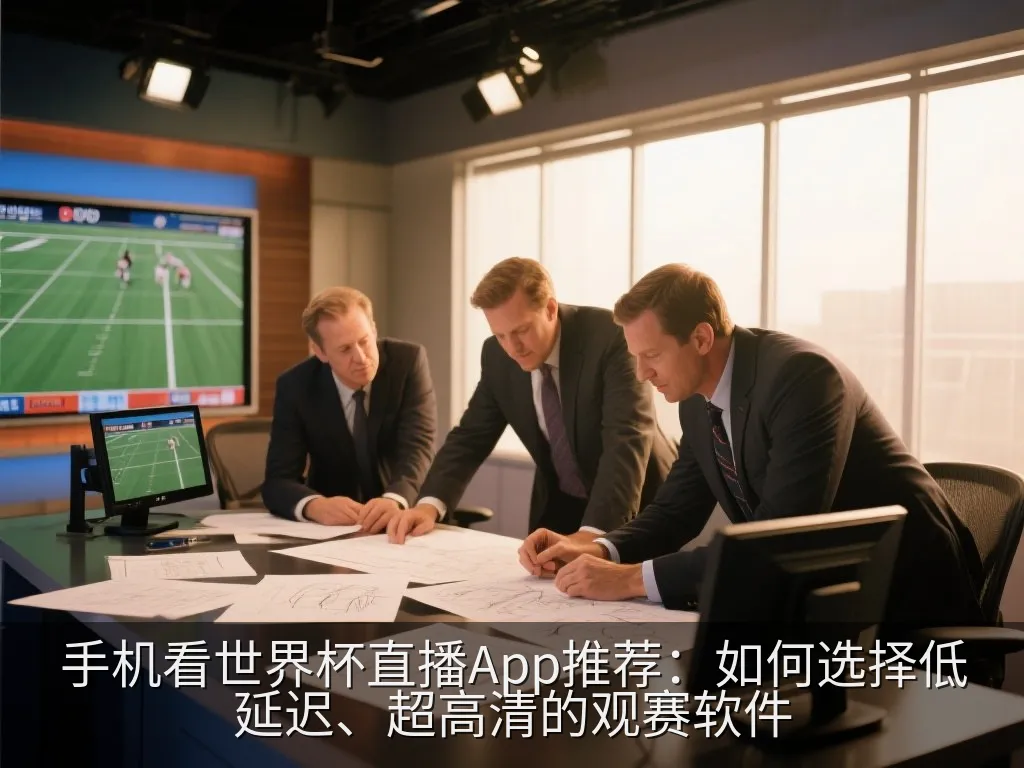 平板电脑在客厅中播放 generic 足球赛事画面